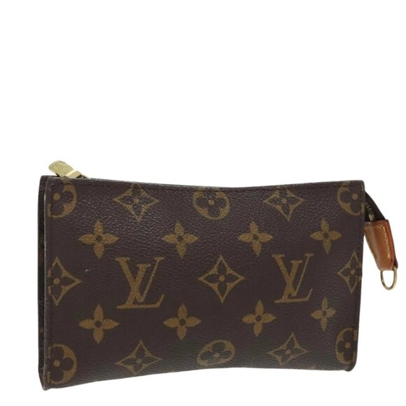 LOUIS VUITTON Monogram Bucket PM Accessory Pouch LV Auth am7229 - Picture 1 of 16